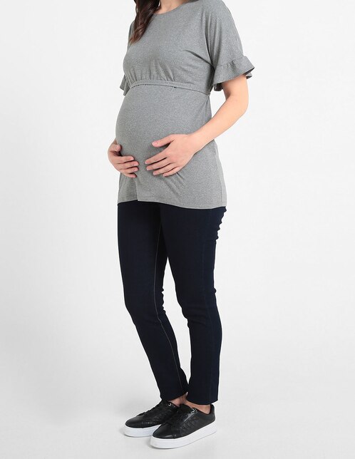 Jeans Weekend Maternity corte cintura para mujer en SB