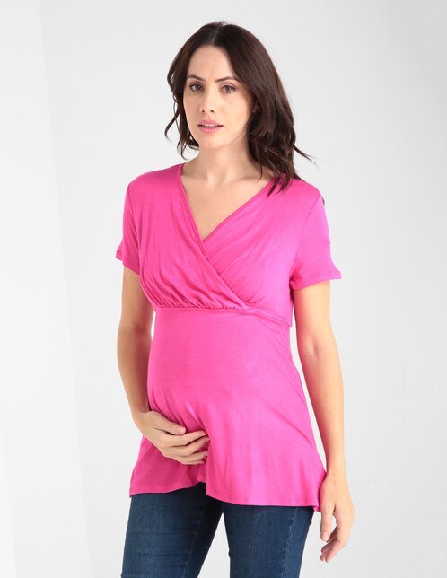 Blusa Weekend Maternity manga larga en SB