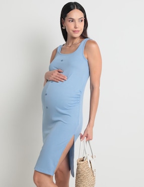 Vestido largo casual Weekend Maternity para mujer