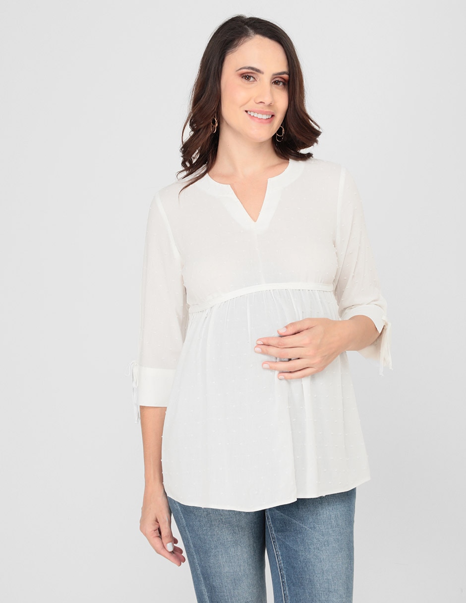 Blusa manga 3/4 para mujer 1