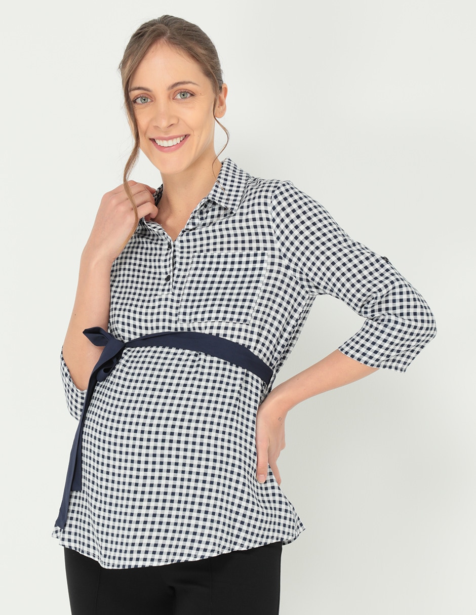 Blusa maternidad Weekend Maternity manga 3 4 para mujer Suburbia